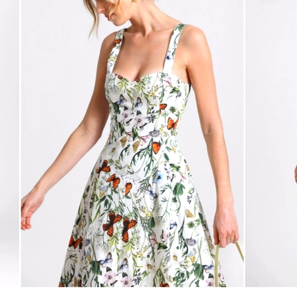 Avec Les Filles Dresses & Skirts - Avec Les Filles Anthropologie Botanical Print Dress NWT Size 4